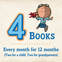 Four Books a Month for 12 Months Subscription